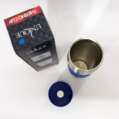 Термокухоль UNIQUE UN-1072 0.38 л, Термокухоль для дітей, Термос для питної води. Колір: синій. Зображення №4