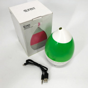 Колонка зволожувач з діодним підсвічуванням JT-315, Зволожувач повітря для немовляти. Колір: зелений. Зображення №4