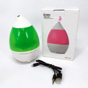 Колонка зволожувач з діодним підсвічуванням JT-315, Зволожувач повітря для немовляти. Колір: зелений. Зображення №7