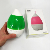 Колонка зволожувач з діодним підсвічуванням JT-315, Зволожувач повітря для немовляти. Колір: зелений. Зображення №12