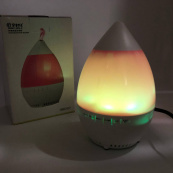 Колонка зволожувач з діодним підсвічуванням JT-315, Настільний зволожувач повітря. Колір: рожевий. Зображення №9