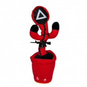 Интерактивная детская игрушка танцующий кактус Игра в кальмара поет танцует светится на аккумуляторе. Изображение №11