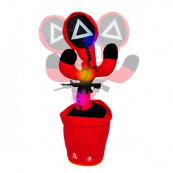 Интерактивная детская игрушка танцующий кактус Игра в кальмара поет танцует светится на аккумуляторе. Изображение №12