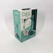Бездротові навушники з котячими вушками та RGB підсвічуванням Cat VZV 23M. Колір: зелений. Зображення №11