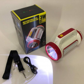 Фонарь кемпинговый с солнечной панелью 5158-LED-COB power bank, кемпинговый фонарь-лампа. Цвет: красный. Изображение №12