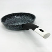 Сковорода Unique UN-5103-22 з антипригарним покриттям 22см Сірий граніт. Зображення №5