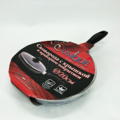 Сковорода з кришкою та антипригарним покриттям UNIQUE UN-5162 20 см, Сковорода фірмова для приготування. Зображення №3