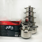 Набор посуды UNIQUE UN-5036 из нержавеющей стали с толстым 5-ти слойным дном.. Зображення №10