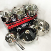 Набор посуды UNIQUE UN-5036 из нержавеющей стали с толстым 5-ти слойным дном.. Зображення №16