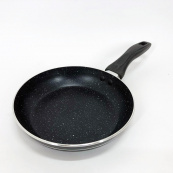 Сковорода UNIQUE UN-5151 антипригарне гранітне покриття 18 см темний мармур. Зображення №9