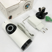 Камера настільна поворотна 180 градусів CAMERA CAD 1315 WIFI, ip, dvr, 1mp. Зображення №2
