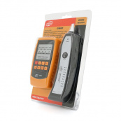 Кабельний LAN тестер трассоискатель Веnеtесh GМ 6О с разъемами RJ-11 и RJ-45 искатель проводов индикатор проводки. Изображение №4