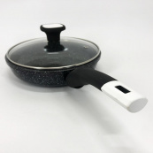 Сковорода UNIQUE UN-5143 20 см. з кришкою з антипригарним гранітним покриттям, для всіх видів плит. Зображення №12