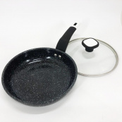 Сковорода UNIQUE UN-5143 20 см. з кришкою з антипригарним гранітним покриттям, для всіх видів плит. Зображення №14