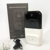 Бездротова відеокамера дверного дзвінка домофон SMART DOORBELL X5 wifi. Зображення №10