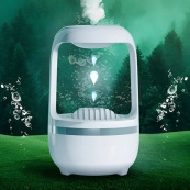 Увлажнитель воздуха ультразвуковой DROP HUMIDIFIER AND-199, левитирующий распылитель для спальни, дома, гостиницы. Изображение №6