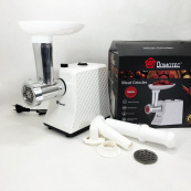 М'ясорубка електрична Domotec R3391 2000W, Потужна компактна м'ясорубка для дому, М'ясорубка 3 в 1. Зображення №12