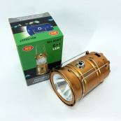 Туристичний ліхтар лампи на сонячній батареї з павером CAMPING MH-5800T (6+1 LED). Колір: коричневий. Зображення №7 Туристичний ліхтар лампи на сонячній батареї з павером CAMPING MH-5800T (6+1 LED). Колір: коричневий. Зображення №7