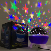 Проектор зоряного неба Star Master Big Dream, Зоряне небо прожектор, домашній. Колір: фіолетовий. Зображення №2