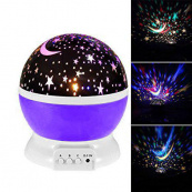 Проектор зоряного неба Star Master Big Dream, Зоряне небо прожектор, домашній. Колір: фіолетовий. Зображення №5