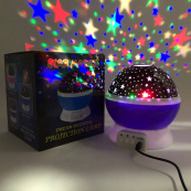 Проектор зоряного неба Star Master Big Dream, Зоряне небо прожектор, домашній. Колір: фіолетовий. Зображення №9