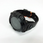 Годинник наручний чоловічий SKMEI 1290BK з компасом, наручний годинник для військових. Колір: чорний. Зображення №6