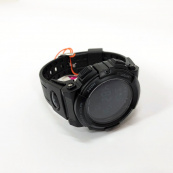 Годинник наручний чоловічий SKMEI 1290BK з компасом, наручний годинник для військових. Колір: чорний. Зображення №7