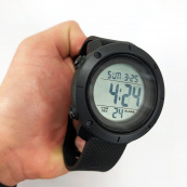 Годинник наручний чоловічий SKMEI 1434BKWT BLACK-WHITE, оригінальний чоловічий годинник. Колір: чорний. Зображення №13