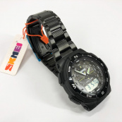 Годинник наручний чоловічий SKMEI 1370BKWT, годинник для військовослужбовців, фірмовий спортивний годинник. Зображення №13 Годинник наручний чоловічий SKMEI 1370BKWT, годинник для військовослужбовців, фірмовий спортивний годинник. Зображення №13