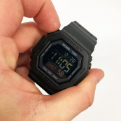 Годинник наручний чоловічий SKMEI 1988BK, чоловічий армійський водостійкий тактичний годинник, для військовослужбовців. Зображення №10