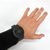 Годинник наручний чоловічий SKMEI 1988BK, чоловічий армійський водостійкий тактичний годинник, для військовослужбовців. Зображення №14