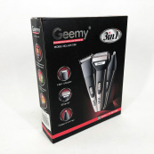 Тример універсальний GEMEI GM-598, професійна електробритва, бритва для бороди. Колір: золотий. Зображення №24