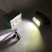 Ліхтар налобний SH-S9-XPE+COB+3SMD(red), ліхтарик налобний з usb зарядкою, ліхтар на голову для бігу. Зображення №4 Ліхтар налобний SH-S9-XPE+COB+3SMD(red), ліхтарик налобний з usb зарядкою, ліхтар на голову для бігу. Зображення №4