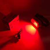 Ліхтар налобний SH-S9-XPE+COB+3SMD(red), ліхтарик налобний з usb зарядкою, ліхтар на голову для бігу. Зображення №5 Ліхтар налобний SH-S9-XPE+COB+3SMD(red), ліхтарик налобний з usb зарядкою, ліхтар на голову для бігу. Зображення №5