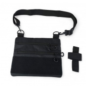 Сумка тактична чорна для скритого носіння з кобурою, чоловічий месенджер з кордури. Зображення №55 Сумка тактична чорна для скритого носіння з кобурою, чоловічий месенджер з кордури. Зображення №55