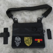 Рюкзак чоловічий тактичний, Чоловіча сумка рюкзак слінг, Чоловіча тактична сумка барсетка. Зображення №32