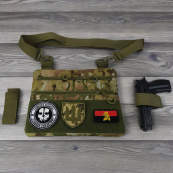 Чоловіча сумка-слінг тактична, Рюкзак військовий сумка тактична, сумка нагрудна чоловіча тактична. Зображення №26