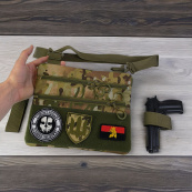 Чоловіча сумка-слінг тактична, Рюкзак військовий сумка тактична, сумка нагрудна чоловіча тактична. Зображення №29