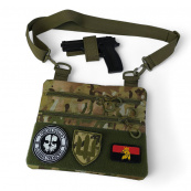 Чоловіча сумка-слінг тактична, Рюкзак військовий сумка тактична, сумка нагрудна чоловіча тактична. Зображення №38