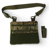 Чоловіча сумка нагрудна тактична, Сумка через плече військова, Тактичний рюкзак через плече. Зображення №8