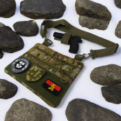 Чоловіча сумка нагрудна тактична, Сумка через плече військова, Тактичний рюкзак через плече. Зображення №13