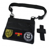 Чорна сумка тактична нагрудна, Сумка через плече військова, Чоловіча сумка-слінг тактична. Зображення №57 Чорна сумка тактична нагрудна, Сумка через плече військова, Чоловіча сумка-слінг тактична. Зображення №57