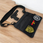 Чорна сумка тактична нагрудна, Сумка через плече військова, Чоловіча сумка-слінг тактична. Зображення №64 Чорна сумка тактична нагрудна, Сумка через плече військова, Чоловіча сумка-слінг тактична. Зображення №64