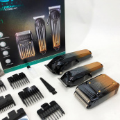 Комплект VGR 3 в 1 V-644 аккумуляторная машинка для стрижки, триммер и электробритва шейвер. Изображение №2 Комплект VGR 3 в 1 V-644 аккумуляторная машинка для стрижки, триммер и электробритва шейвер. Изображение №2