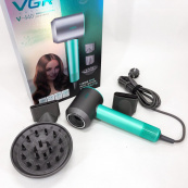 Фен професійний VGR V-440. Колір: зелений. Зображення №2