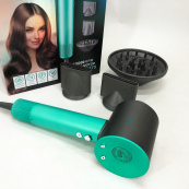 Фен професійний VGR V-440. Колір: зелений. Зображення №5