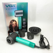 Фен професійний VGR V-440. Колір: зелений. Зображення №19
