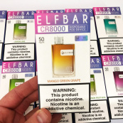 Elf Bar CR8000. Манго Зелений Виноград (Mango Green Grape). Зображення №2 Elf Bar CR8000. Манго Зелений Виноград (Mango Green Grape). Зображення №2