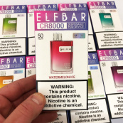 Elf Bar CR8000. Кавун (Watermelon Ice). Зображення №2