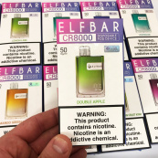 Elf Bar CR8000. Яблуко (Double Apple). Зображення №2 Elf Bar CR8000. Яблуко (Double Apple). Зображення №2